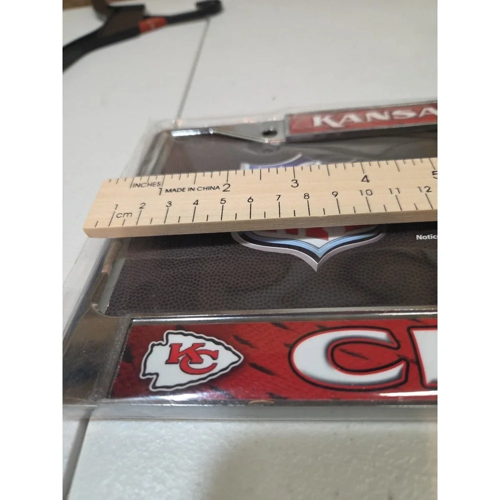 Kansas City Chiefs 1‎ License Plate Frame New Official